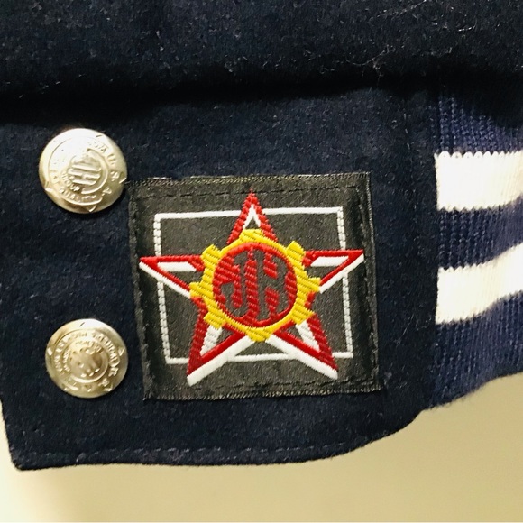 JH Design New York Yankees Varsity Jacket Diamond Stud Logo Size 6XL Rare - Picture 8 of 12